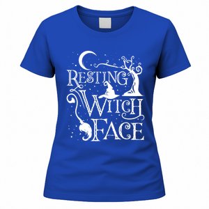 Funny Halloween Resting Witch Face Gift Women's T-Shirt