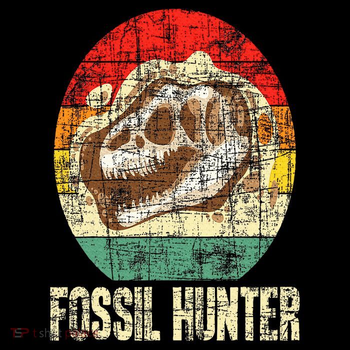 Fossil Hunter Retro Paleontologist Paleontology 16 in Basic Backpack