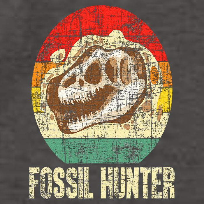 Fossil Hunter Retro Paleontologist Paleontology Vector Backpack