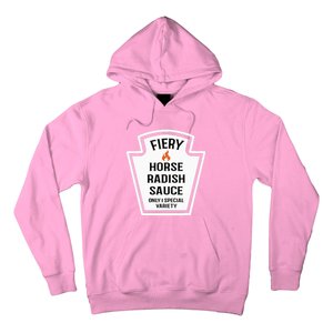 Fiery Horse Radish Sauce Group Condiment Family Matching Hoodie