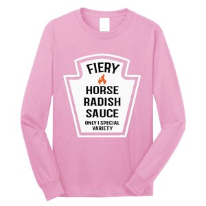 Fiery Horse Radish Sauce Group Condiment Family Matching Long Sleeve Shirt