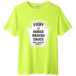 Fiery Horse Radish Sauce Group Condiment Family Matching Tall Fusion ChromaSoft Performance T-Shirt