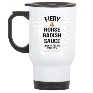 Fiery Horse Radish Sauce Group Condiment Family Matching Stainless Steel Travel Mug