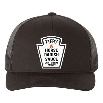 Fiery Horse Radish Sauce Group Condiment Family Matching Yupoong Adult 5-Panel Trucker Hat