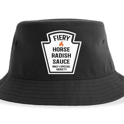 Fiery Horse Radish Sauce Group Condiment Family Matching Sustainable Bucket Hat