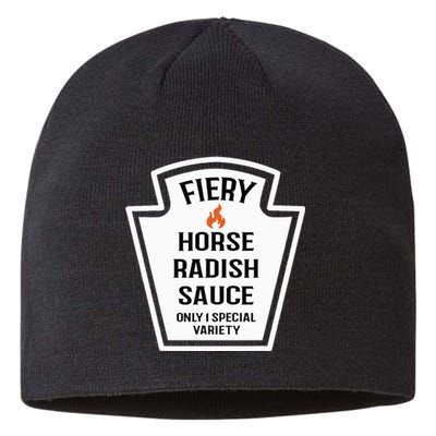 Fiery Horse Radish Sauce Group Condiment Family Matching Sustainable Beanie