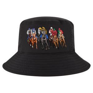 Funny Horse Racing Jockey Racer Derby Rider Race Track Funny Gift Cool Comfort Performance Bucket Hat