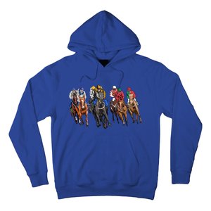 Funny Horse Racing Jockey Racer Derby Rider Race Track Funny Gift Hoodie