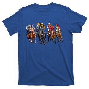 Funny Horse Racing Jockey Racer Derby Rider Race Track Funny Gift T-Shirt