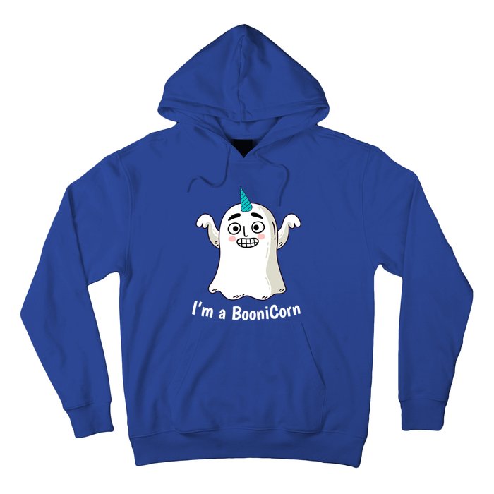 Funny Halloween: Relaxed Boonicorn Unicorn Ghost Gift Hoodie