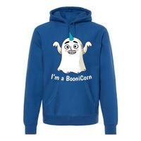 Funny Halloween: Relaxed Boonicorn Unicorn Ghost Gift Premium Hoodie