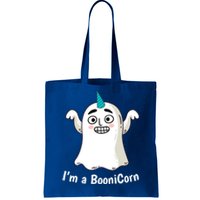 Funny Halloween: Relaxed Boonicorn Unicorn Ghost Gift Tote Bag