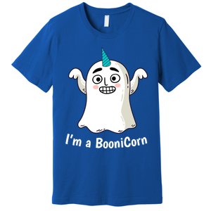 Funny Halloween: Relaxed Boonicorn Unicorn Ghost Gift Premium T-Shirt