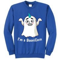 Funny Halloween: Relaxed Boonicorn Unicorn Ghost Gift Tall Sweatshirt