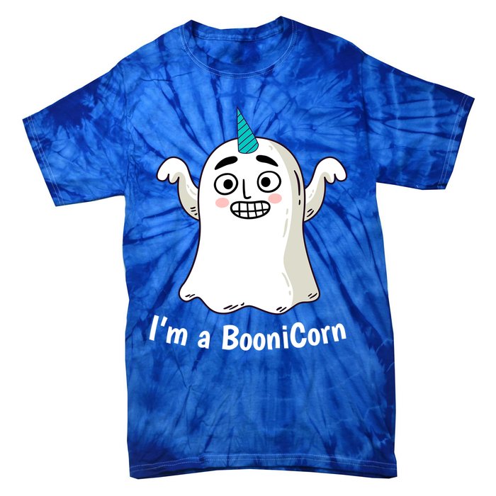 Funny Halloween: Relaxed Boonicorn Unicorn Ghost Gift Tie-Dye T-Shirt