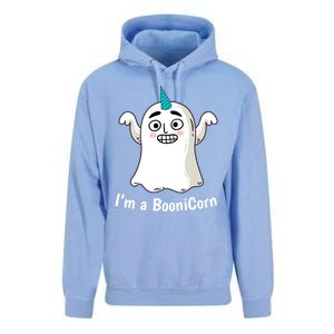 Funny Halloween: Relaxed Boonicorn Unicorn Ghost Gift Unisex Surf Hoodie