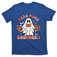 Funny Halloween Read More Books Cute Boo Read A Book Cute Gift T-Shirt