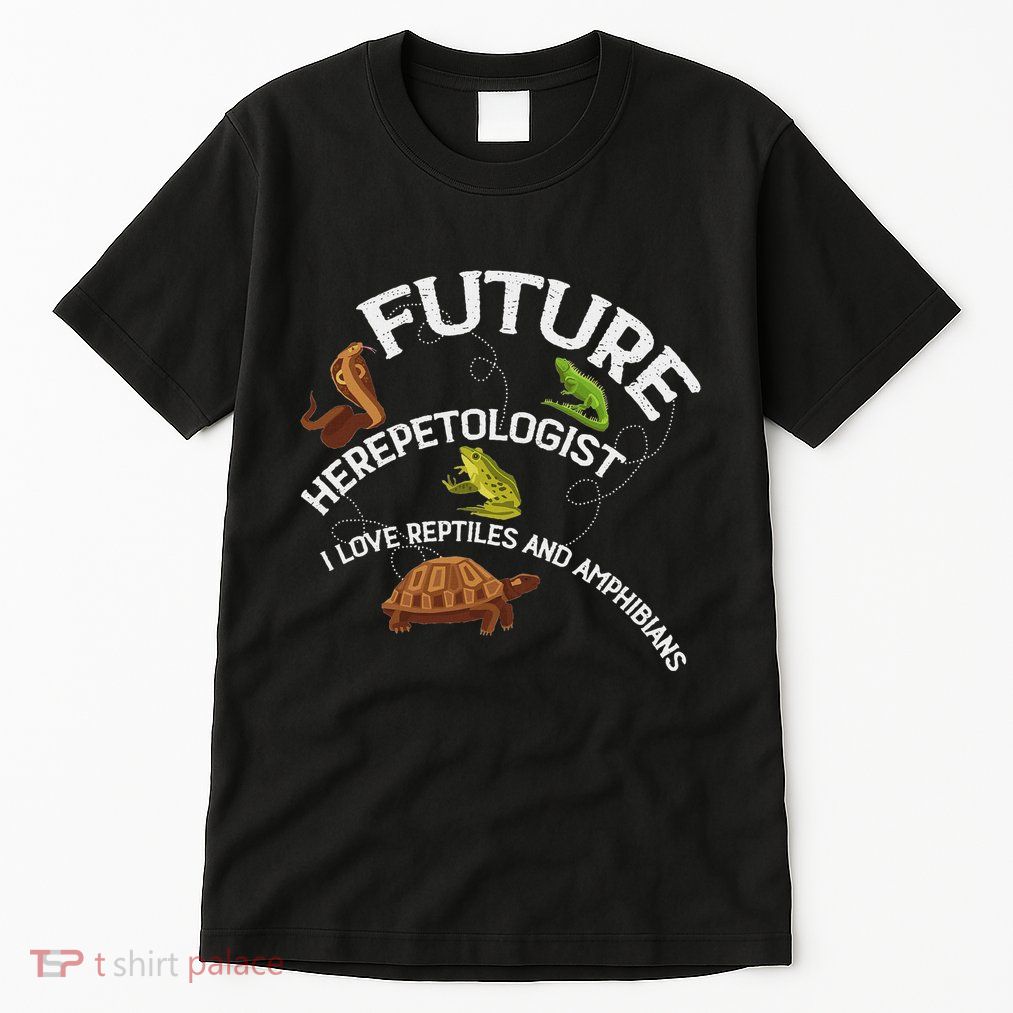 Future Herpetologist Reptiles And Amphibians Biology Insects Tall T-Shirt