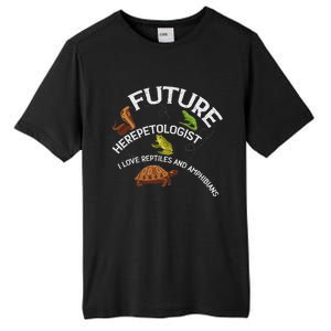 Future Herpetologist Reptiles And Amphibians Biology Insects Tall Fusion ChromaSoft Performance T-Shirt