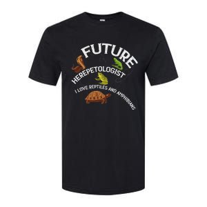 Future Herpetologist Reptiles And Amphibians Biology Insects Softstyle CVC T-Shirt