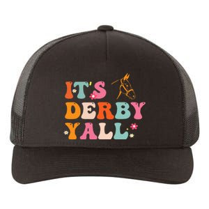 Funny Horse Racing ItS Derby Yall Yupoong Adult 5-Panel Trucker Hat