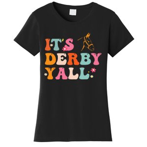 Funny Horse Racing ItS Derby Yall Women's T-Shirt