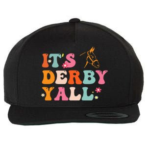 Funny Horse Racing ItS Derby Yall Wool Snapback Cap