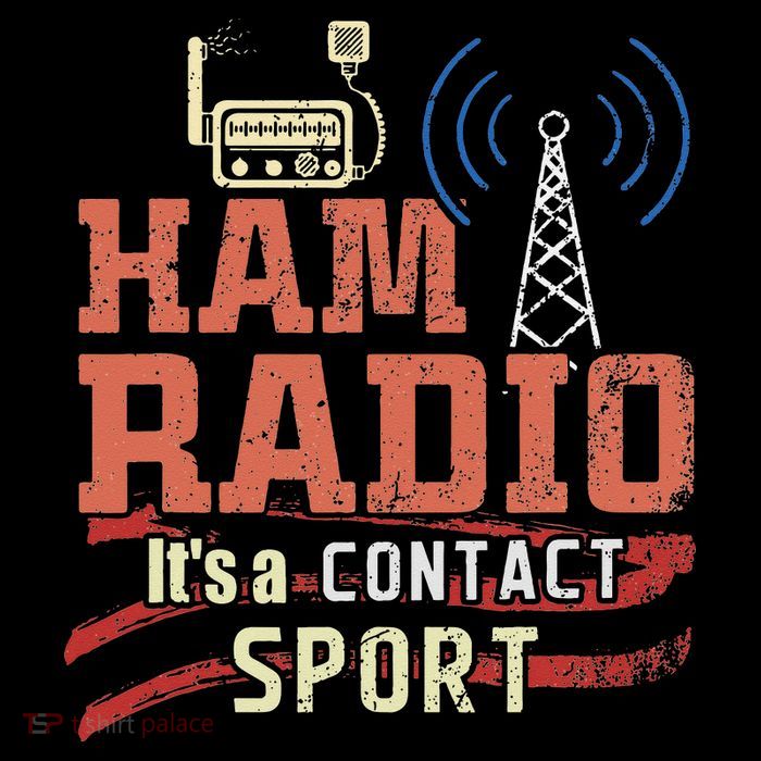 Funny Ham Radio operator Drawstring Bag