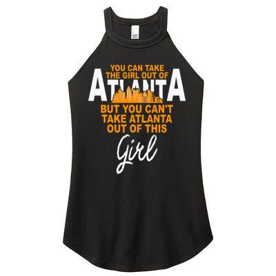 Funny Home Roots Atlanta Atlanta Girl Move From Atlanta Women's Perfect Tri Rocker Tank