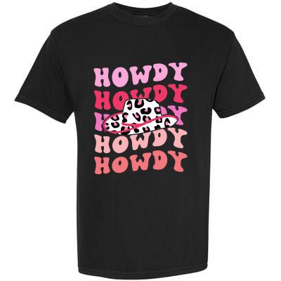 football howdy rodeo western hat sourn cowgirl  Garment-Dyed Heavyweight T-Shirt