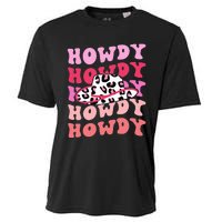 football howdy rodeo western hat sourn cowgirl  Cooling Performance Crew T-Shirt