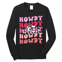 football howdy rodeo western hat sourn cowgirl  Long Sleeve Shirt