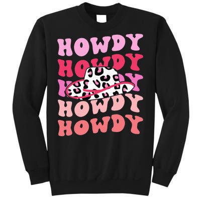 football howdy rodeo western hat sourn cowgirl  Sweatshirt