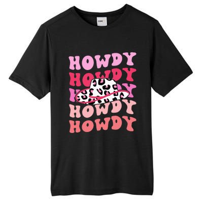 football howdy rodeo western hat sourn cowgirl  Tall Fusion ChromaSoft Performance T-Shirt