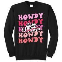 football howdy rodeo western hat sourn cowgirl  Tall Sweatshirt