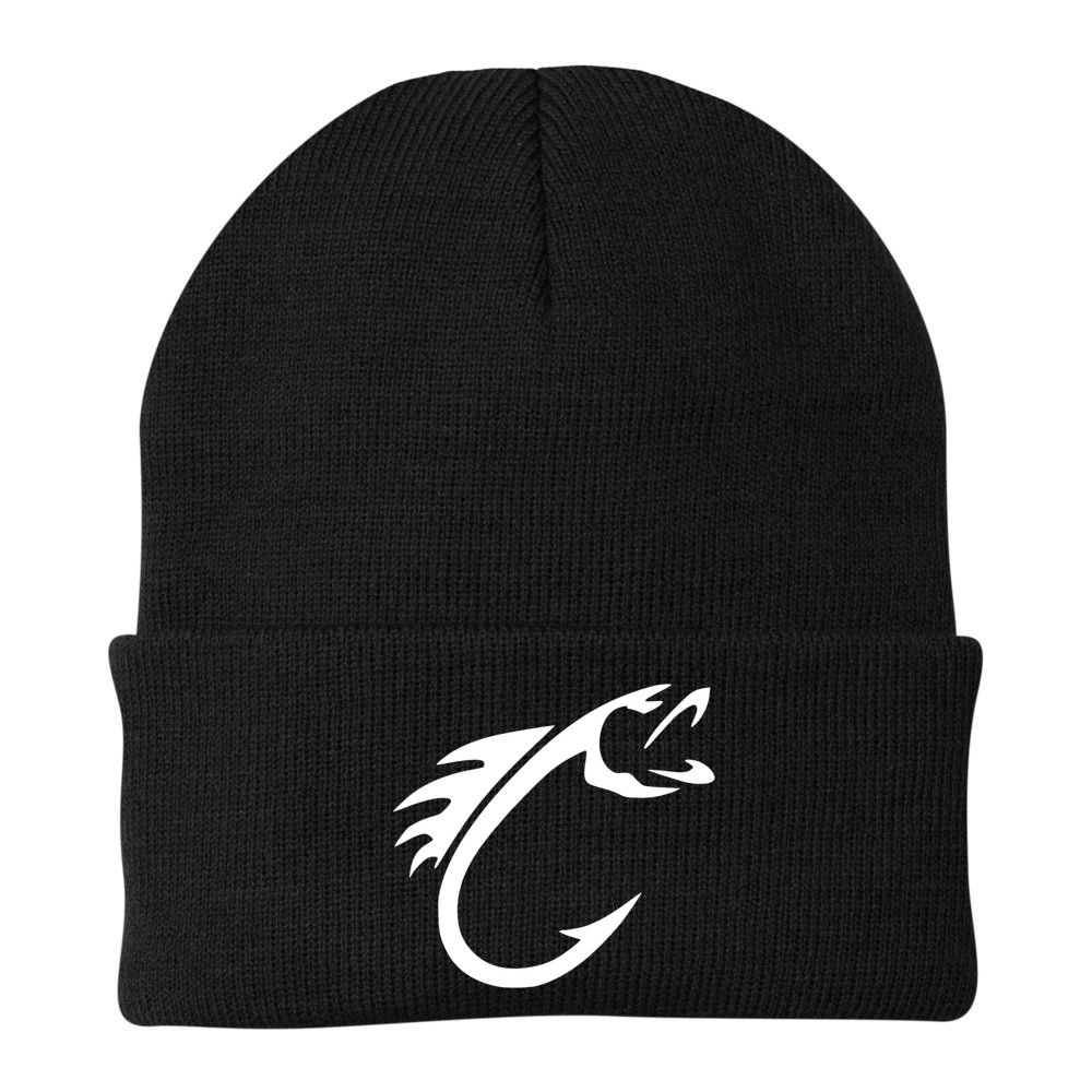 Fish Hook Reel Life Fishing Gift Cool Gift Beanie