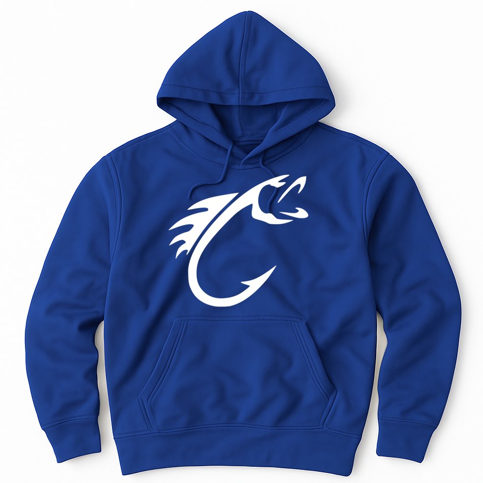 Fish Hook Reel Life Fishing Gift Cool Gift Hoodie