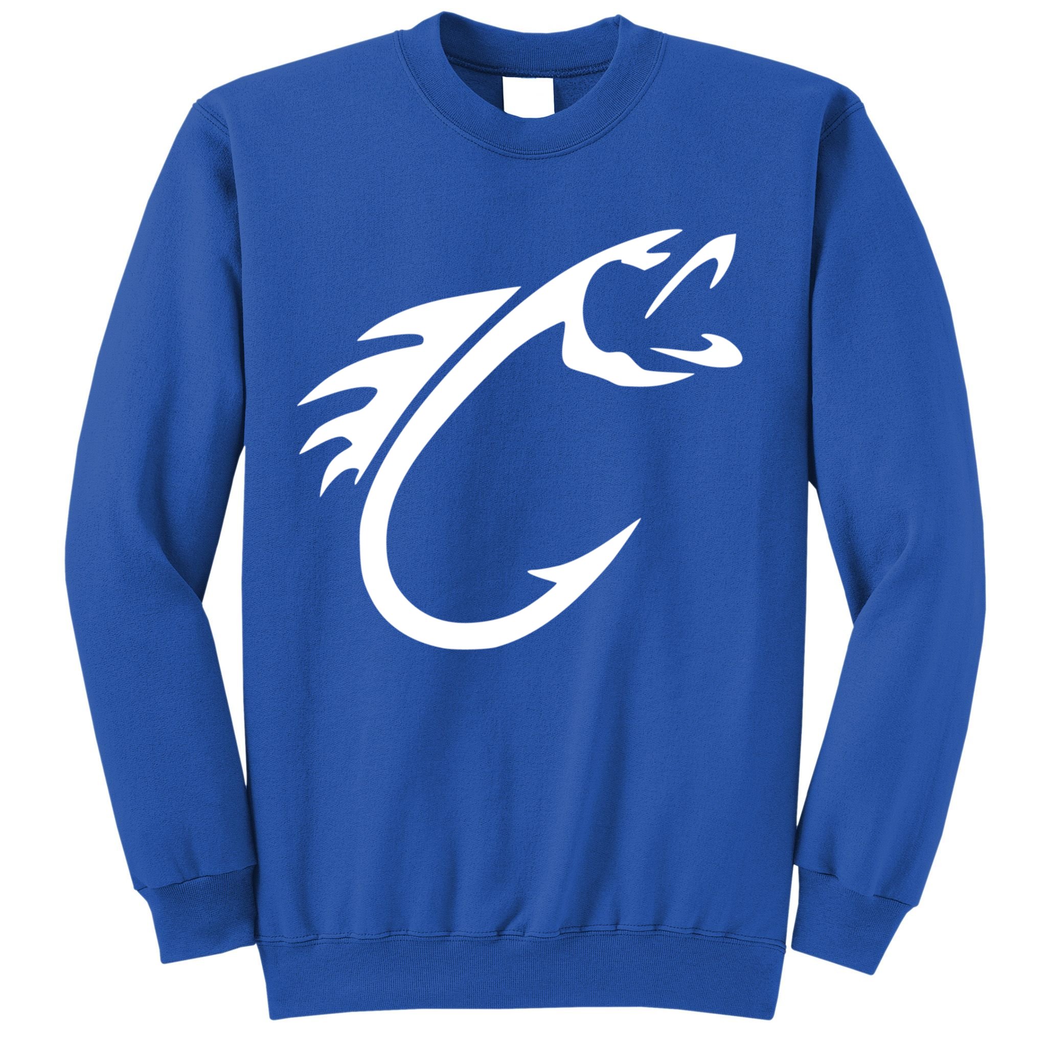 Fish Hook Reel Life Fishing Gift Cool Gift Sweatshirt