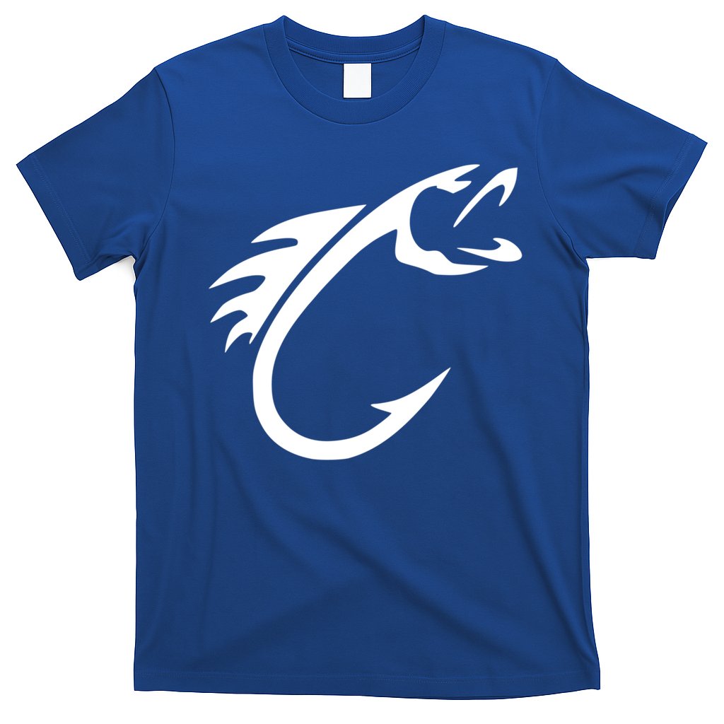 Fish Hook Reel Life Fishing Gift Cool Gift T-Shirt