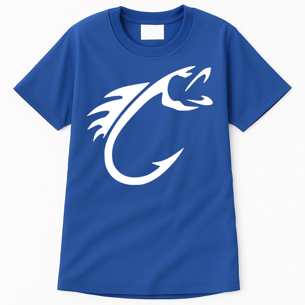 Fish Hook Reel Life Fishing Gift Cool Gift Tall T-Shirt