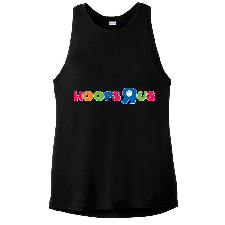 Funny Hoops R Us Basketball Fan Ladies PosiCharge Tri-Blend Wicking Tank