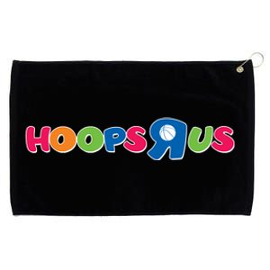 Funny Hoops R Us Basketball Fan Grommeted Golf Towel