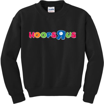 Funny Hoops R Us Basketball Fan Kids Sweatshirt