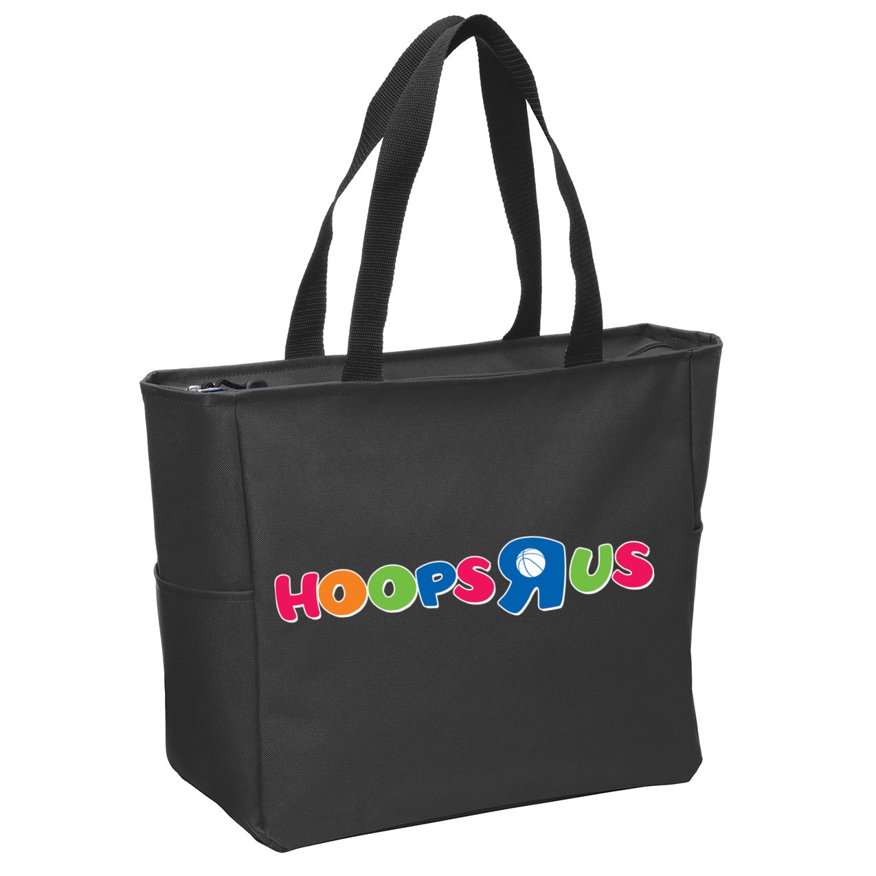Funny Hoops R Us Basketball Fan Zip Tote Bag