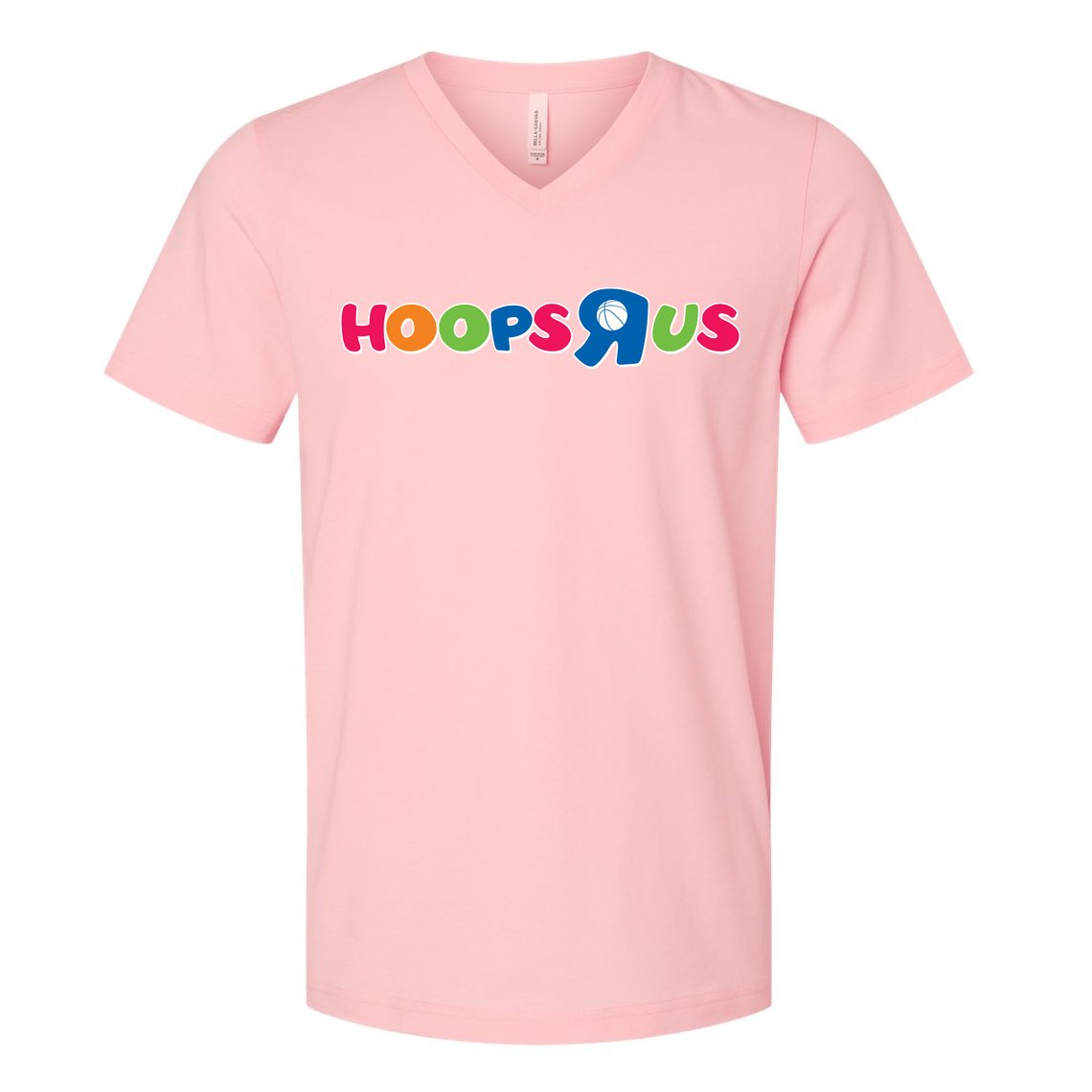 Funny Hoops R Us Basketball Fan V-Neck T-Shirt