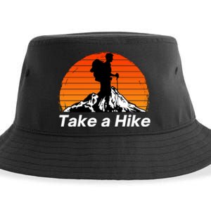 Funny Hiking, Social Distancing, Spend Time Hiking, Nature, Hike, Camping, Outsi Sustainable Bucket Hat