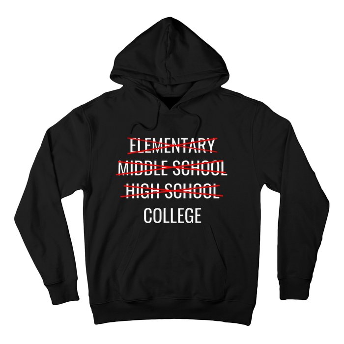 Funny High School Graduation College Bound Student Graduate Hoodie