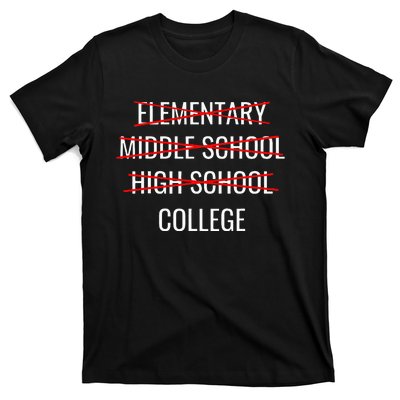 Funny High School Graduation College Bound Student Graduate T-Shirt