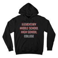 Funny High School Graduation College Bound Student Graduate Tall Hoodie