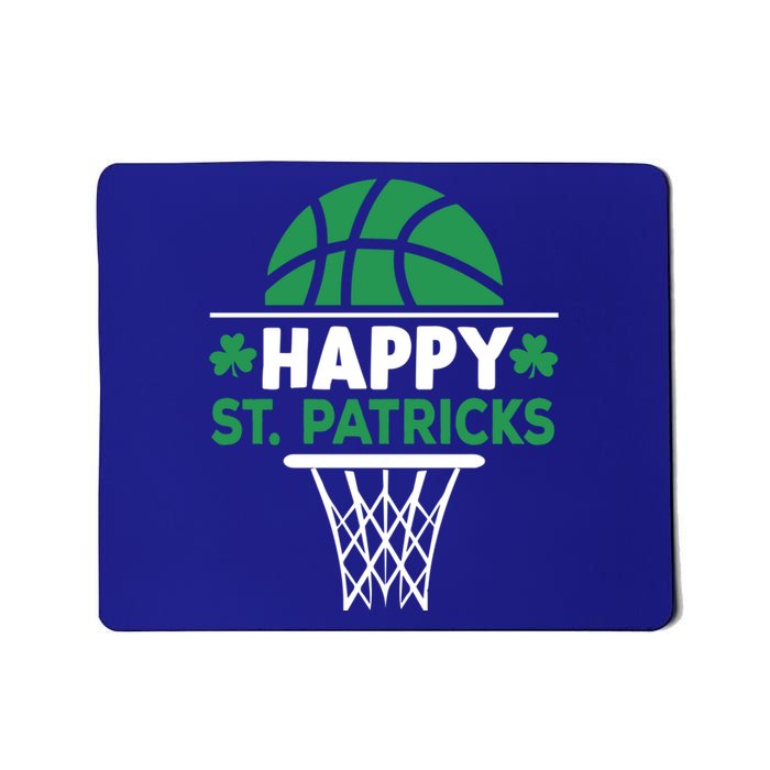 Funny Happy St Patricks Day Shamrock Basketball Meaningful Gift Mousepad